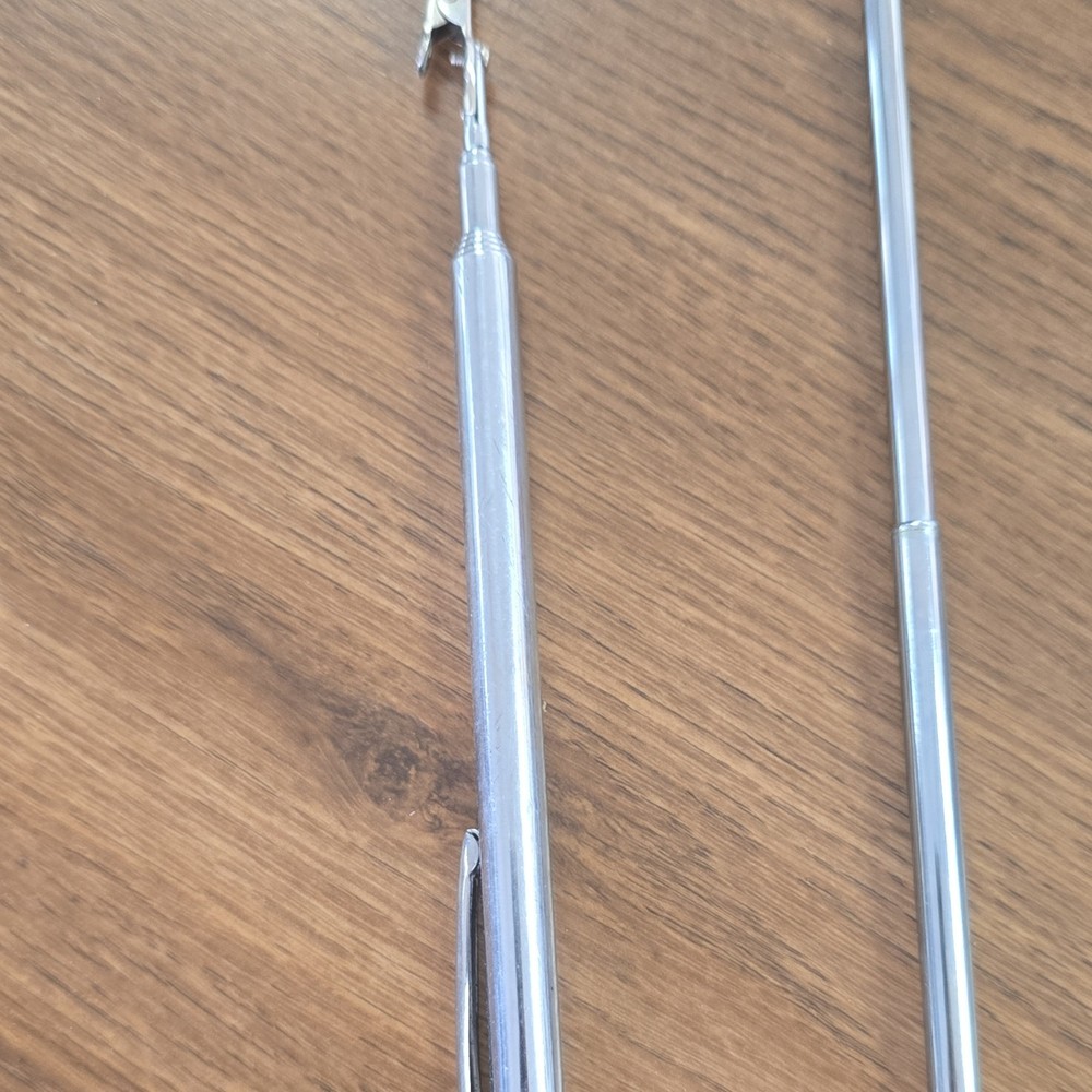 Telescopic Metal Presentation Pointer with Clip