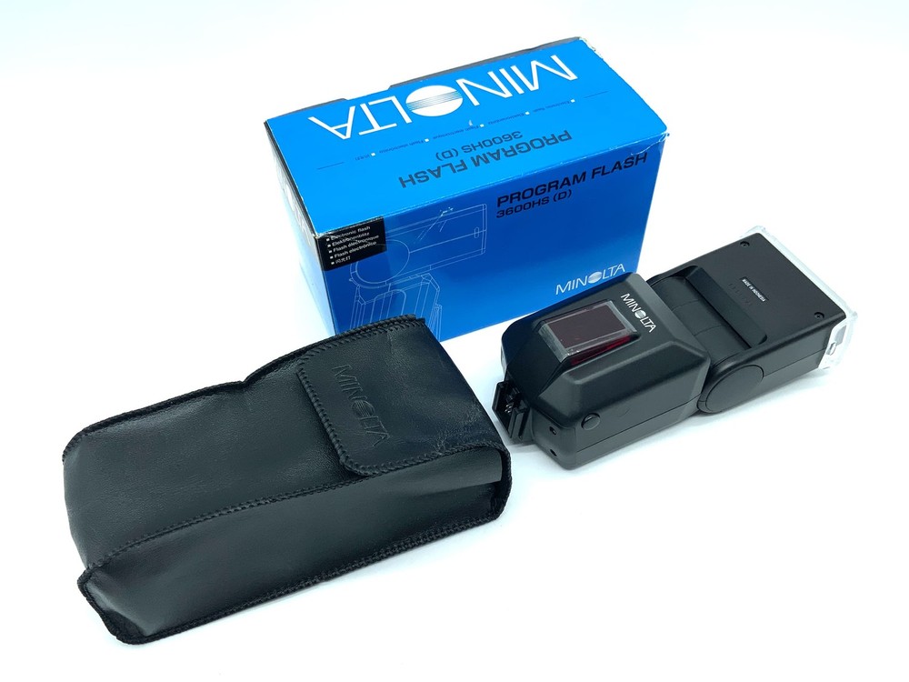 Minolta Program Flash 3600HS (D) Flash Unit Camera Flash