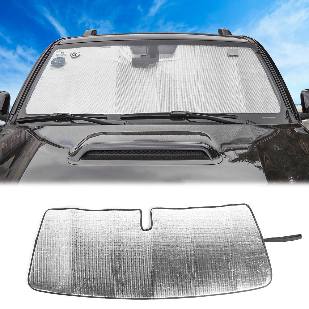 Front Windshield Sunshade Visor Anti Heat Shield Protect Cover for 4Runner 2010+