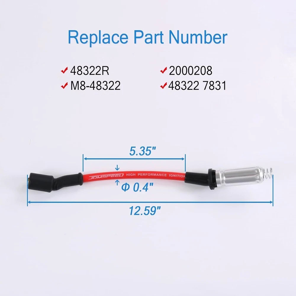 High Performance Spark Plug Ignition Wire for 2000-2009 Chevy GMC V8