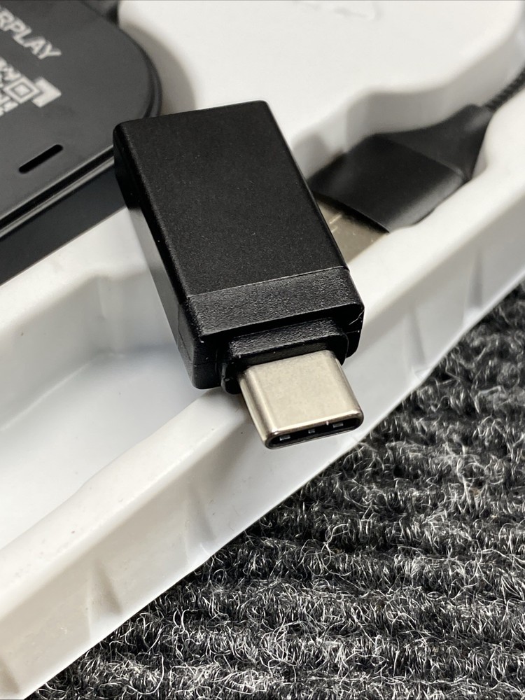 Wireless CarPlay Adapter YKCAA for Apple iPhone Black