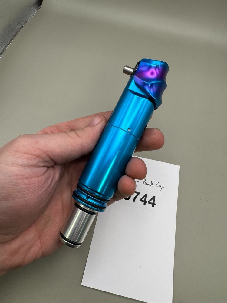 Bob Long VIS Engine VCOM Ripper Back Cap-Gloss Blue