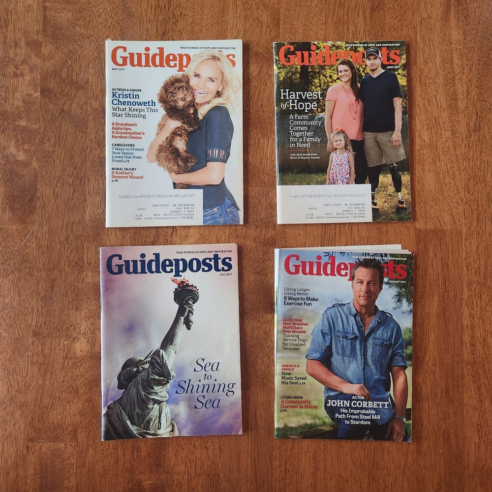 Guideposts Magazine Lot 2017 - 2018 Complete - 24 issues