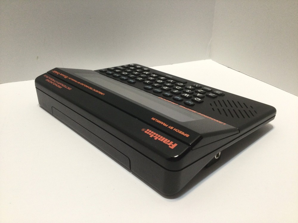 Franklin Language Master LM4000 Talking Pronouncing Dictionary Thesaurus Tested