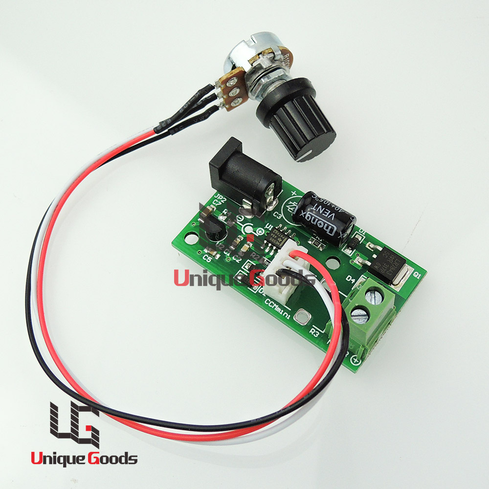 6-24V 3A DC Motor Speed Driver Controller Reversible PWM Regulator with Switch