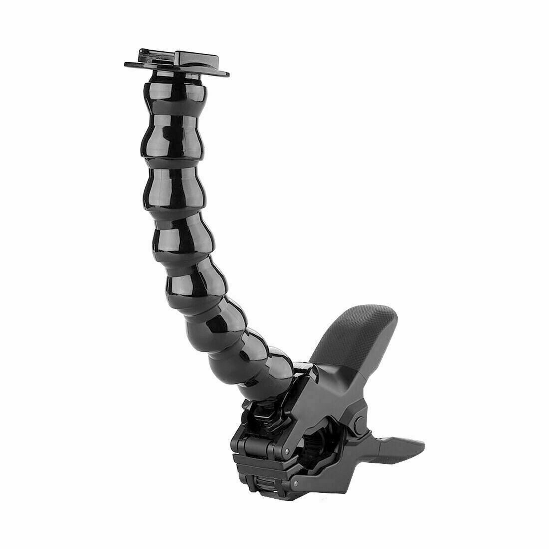 New Jaws Flex Clamp Mount with Adjustable Neck for GoPro Hero 9 8 7 6 5 Camera