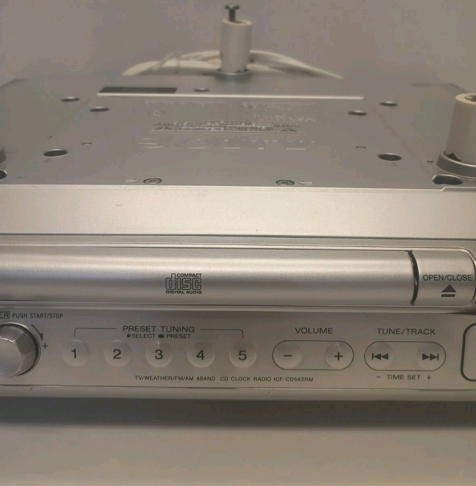 Sony Under Counter AM/FM/CD Player Mod # ICF-CD543RM