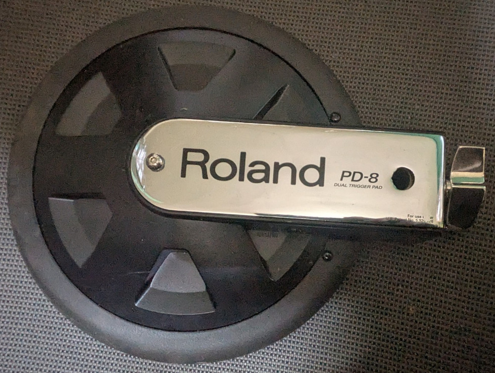 ROLAND PD-8 DUAL TRIGGER PAD for e-Drums / V-Drums