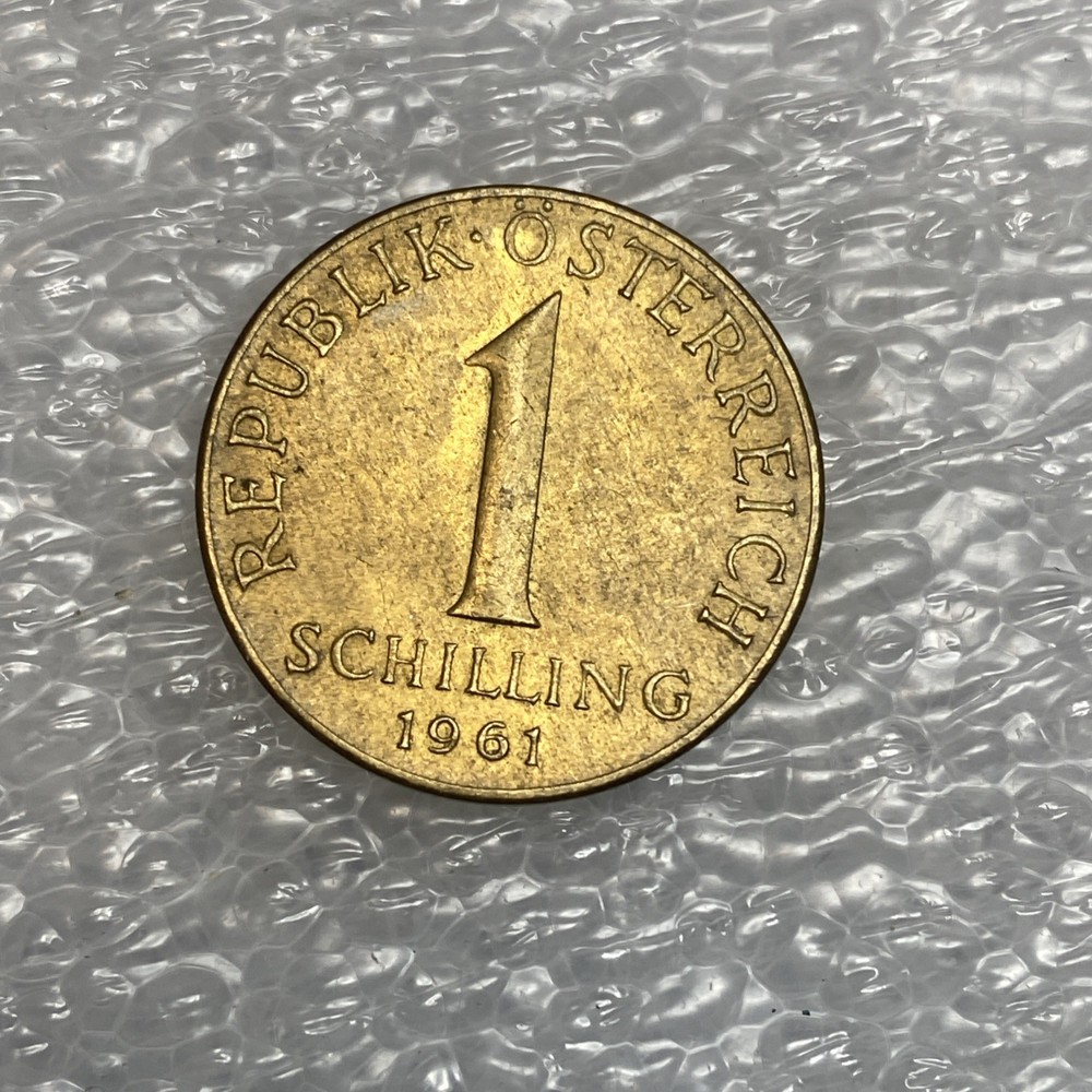 💚 AUSTRIA COIN 1 SCHILLING 1961