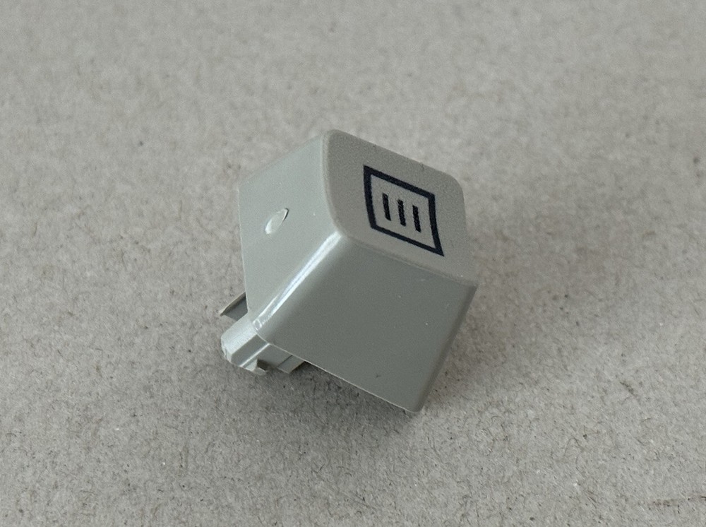 MENU / RIGHT CLICK Unicomp Key Cap IBM Model M 104 Keyboard Pebble 1U Black Text