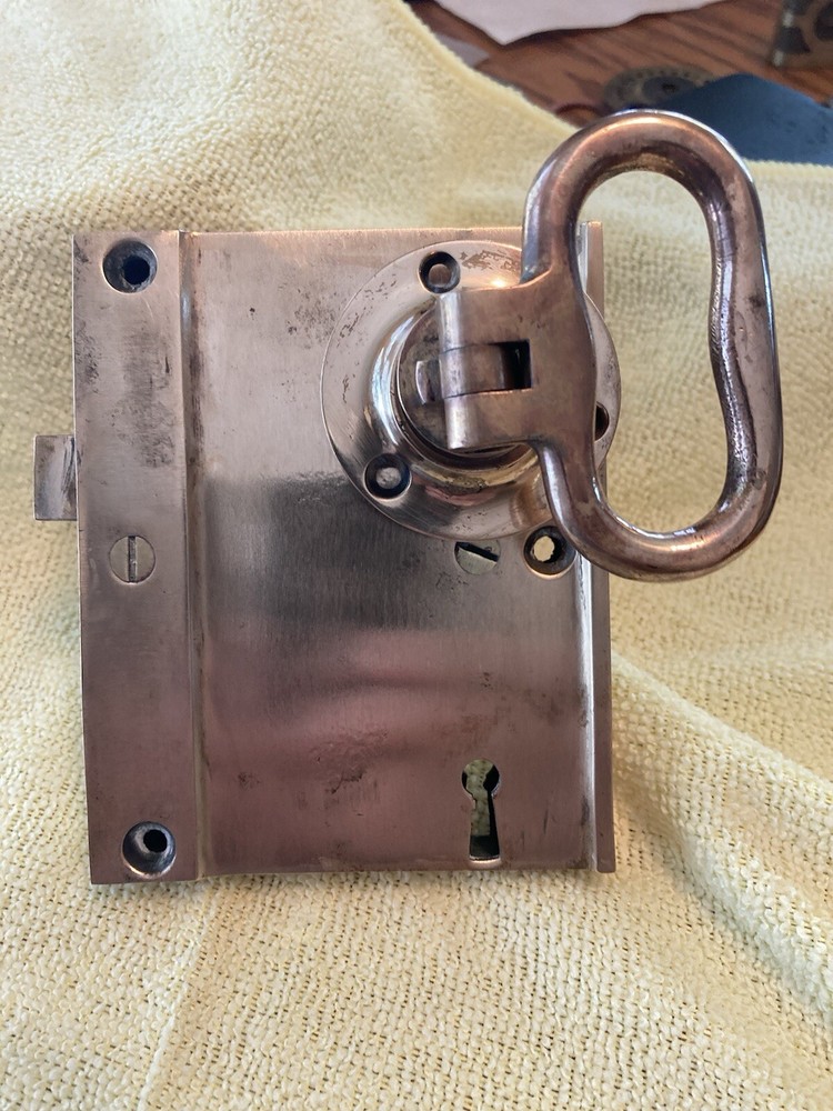 Brass Surface Mounted Door Lock