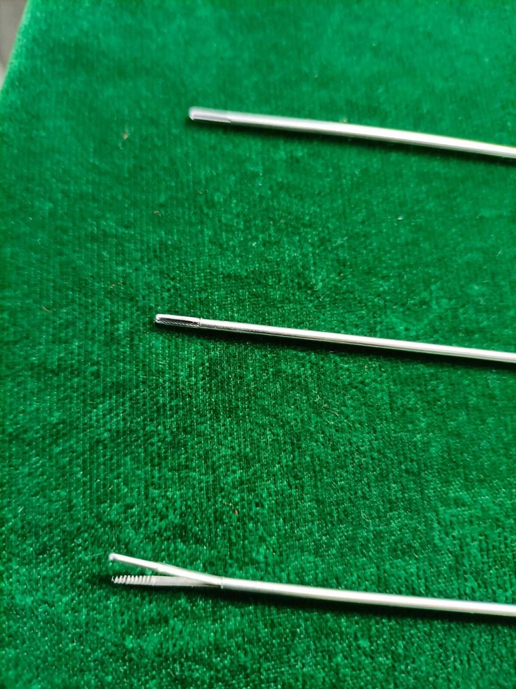 3pc Laparoscopic PCNL Bipronge Forceps 3FR 60cm Reusable Surgical Instruments