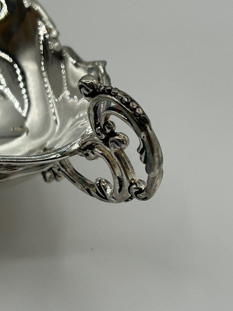 Vintage Godinger Silver Art Co. Tri-footed Snack/Nut/Candy Dish - Silver Plate