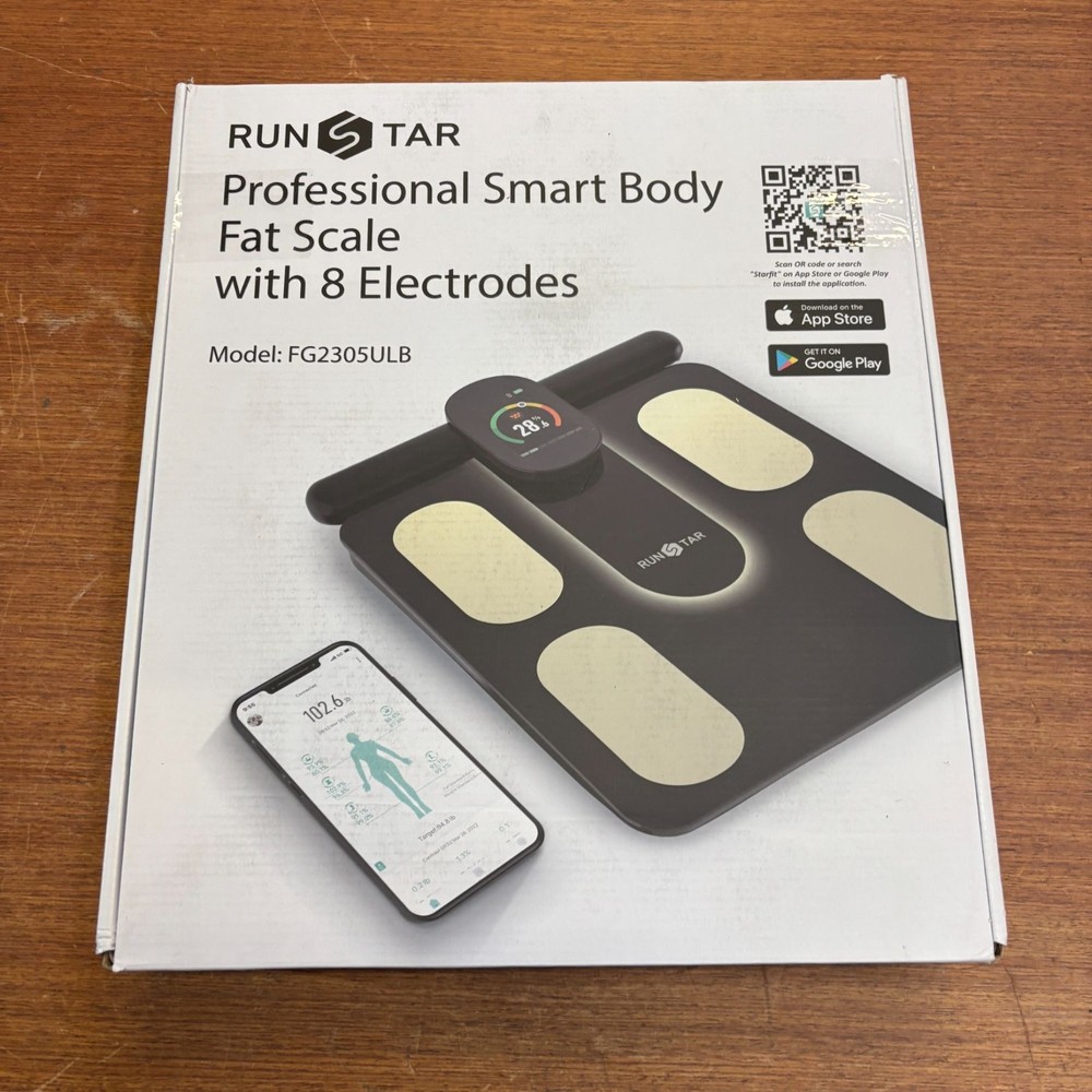 RunStar Smart Scale 8 Electrodes Digital Bathroom Scale