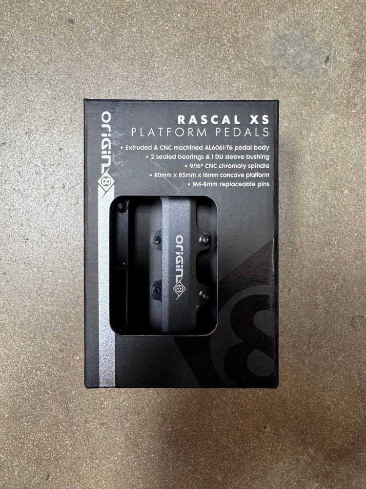 Origin 8 Aloy Rascal "XS" platforms 9/16 black pedals
