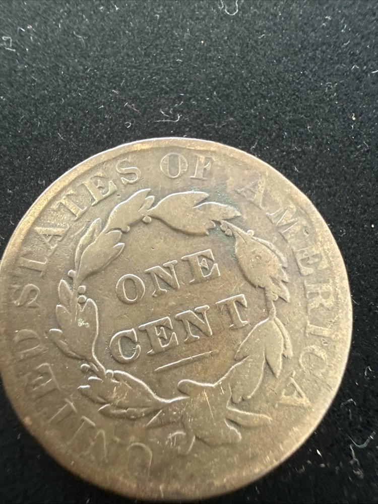 1830 Large Cent Coronet Head #10961