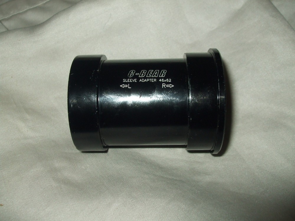 C-Bear Bottom-Bracket Sleeve Adapter, 46x62, PF30 to Threaded