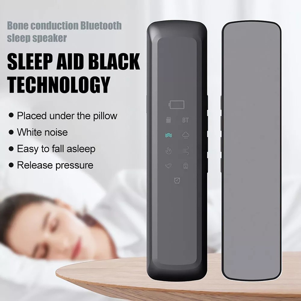 Plastic Under Pillow Speaker Rechargeable Bone Conduction Sound Box
