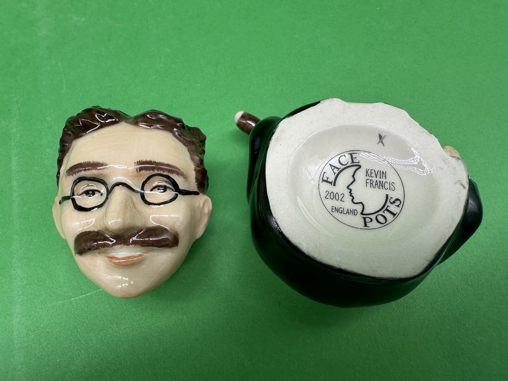 Kevin Francis Face Pot- Groucho Marx