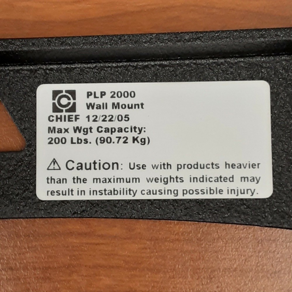 Chief PLP-2045 Pull-N-Tilt Wall Mount...Includes PSB-2243 Bracket...NEW!