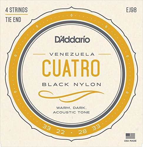 D'Addario EJ98 Cuatro-Venezuela Strings