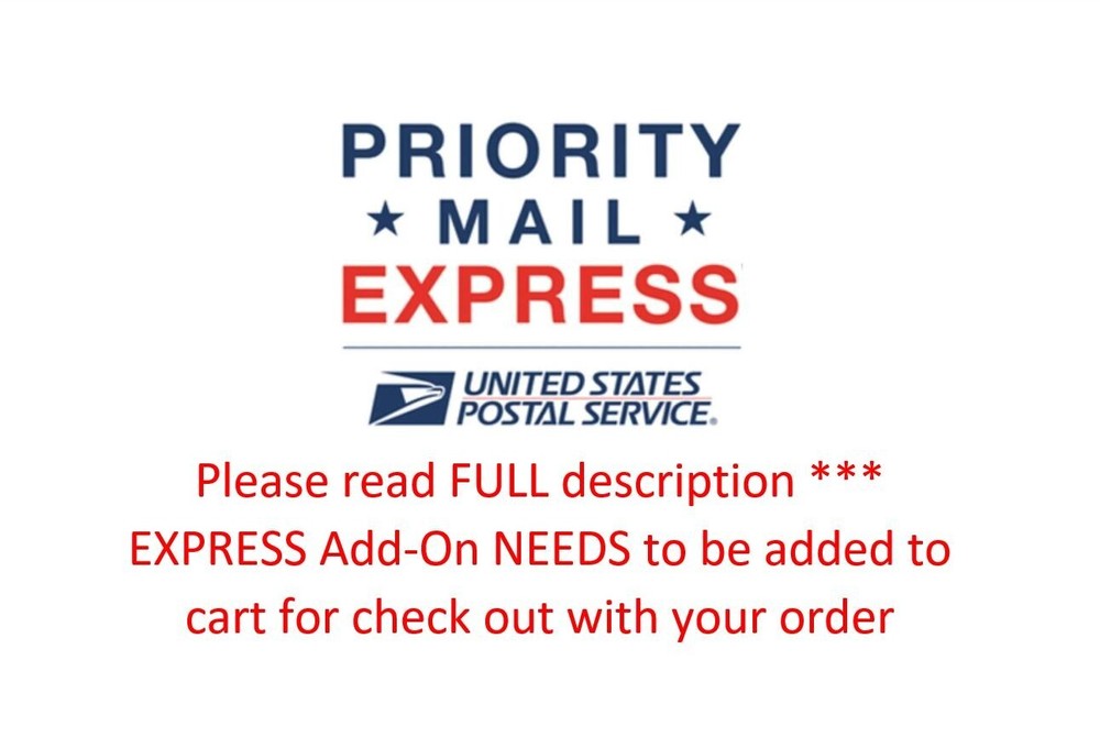 EXPRESS UPGRADE Priority Mail Express Upgrade ~ Please Read Full Description