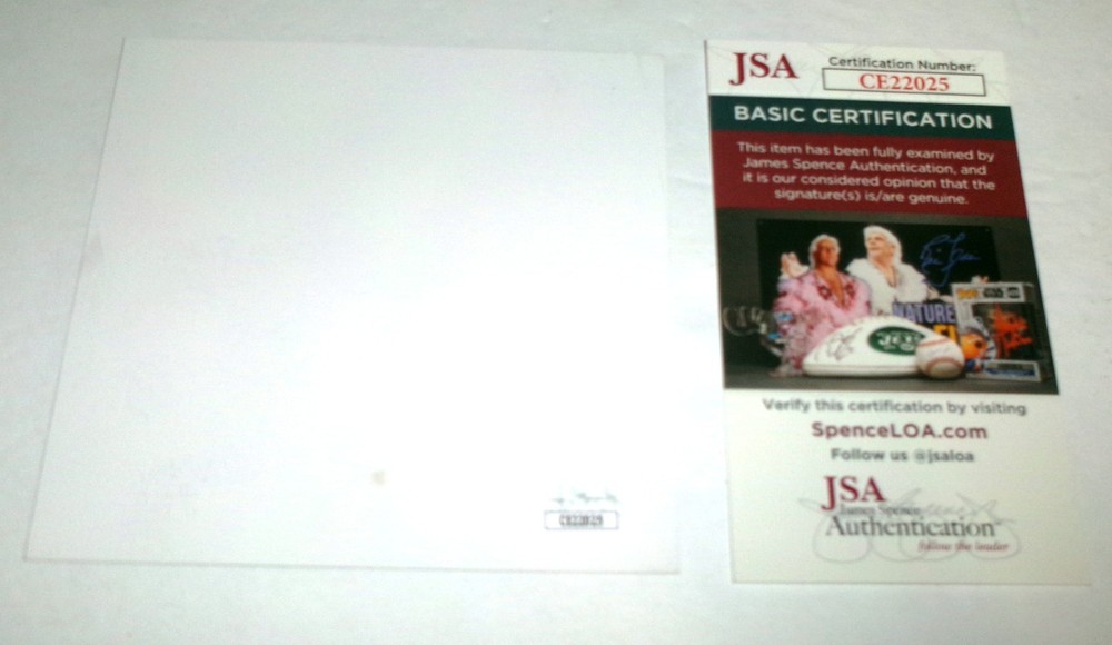 FRAMED Gino Vannelli The Life I Got Signed CD Insert JSA CERT