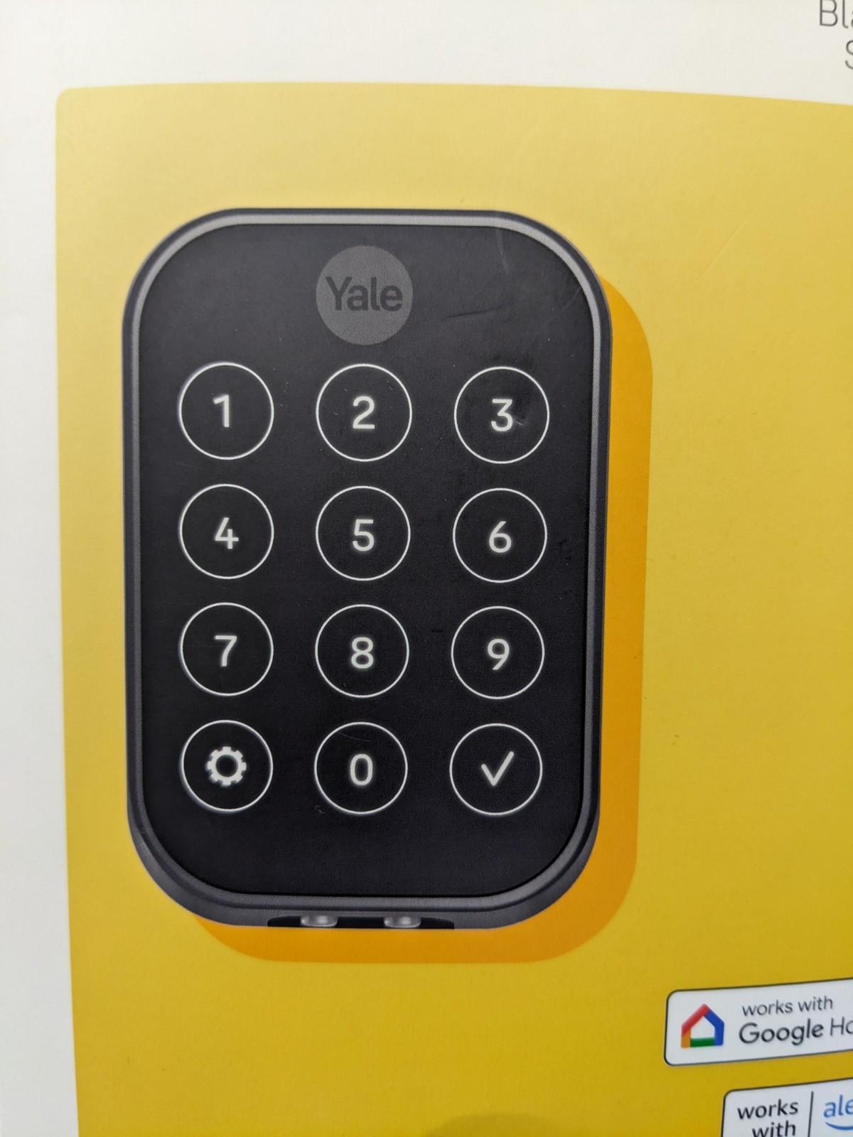Yale “Assure Lock 2 Plus” with Wi-Fi & Apple Home Keys [Black Suede Finish] NEW