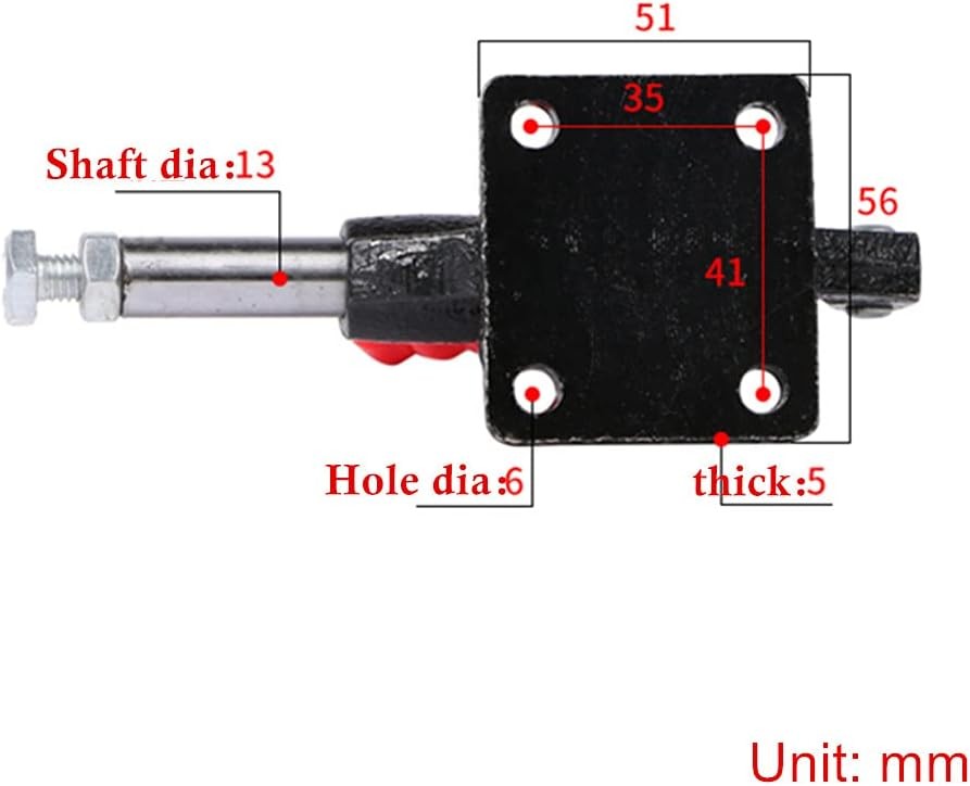 Push Pull Toggle Clamp, 500Lbs Holding Capacity 32mm Plunger 304C, Silver