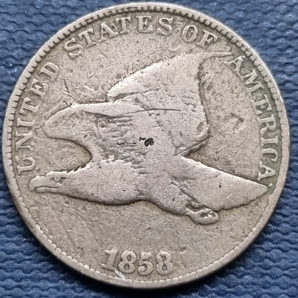 1858 Flying Eagle Cent 1c Better Grade #80609