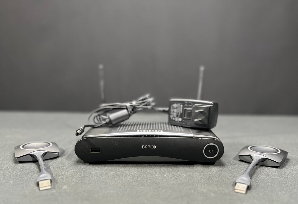 Barco CSE-200 ClickShare Wireless Presentation System w/ 2 Buttons - Fast Ship