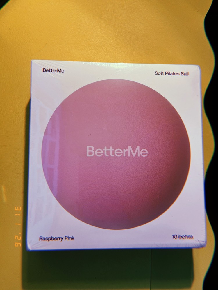 Better Me Soft Pilates Ball 10 Inch Raspberry Pink