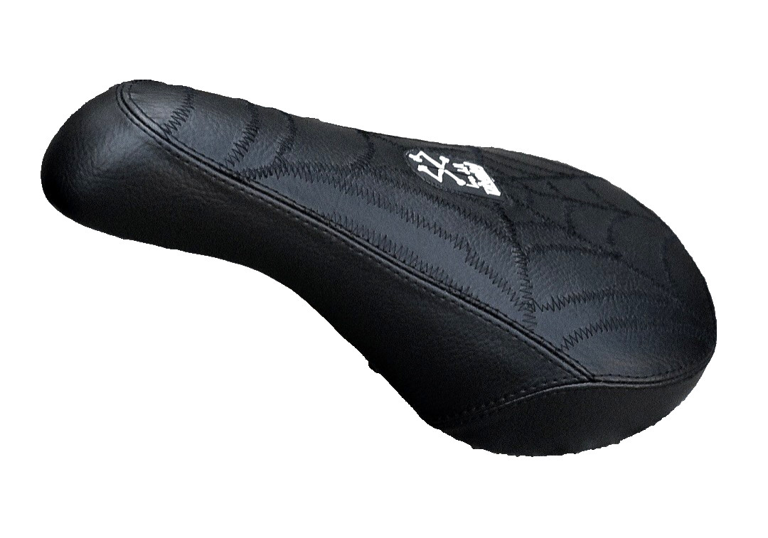 BONE DETH SPIDER MID PIVOTAL BMX BIKE SEAT SHADOW SUBROSA BLACK NEW