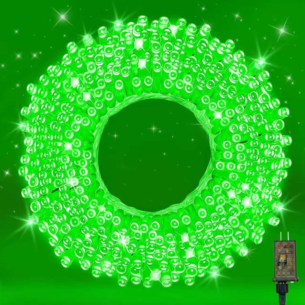 210 LEDs Warm White LED String Lights – 70FT Transparent Wire Waterproof &