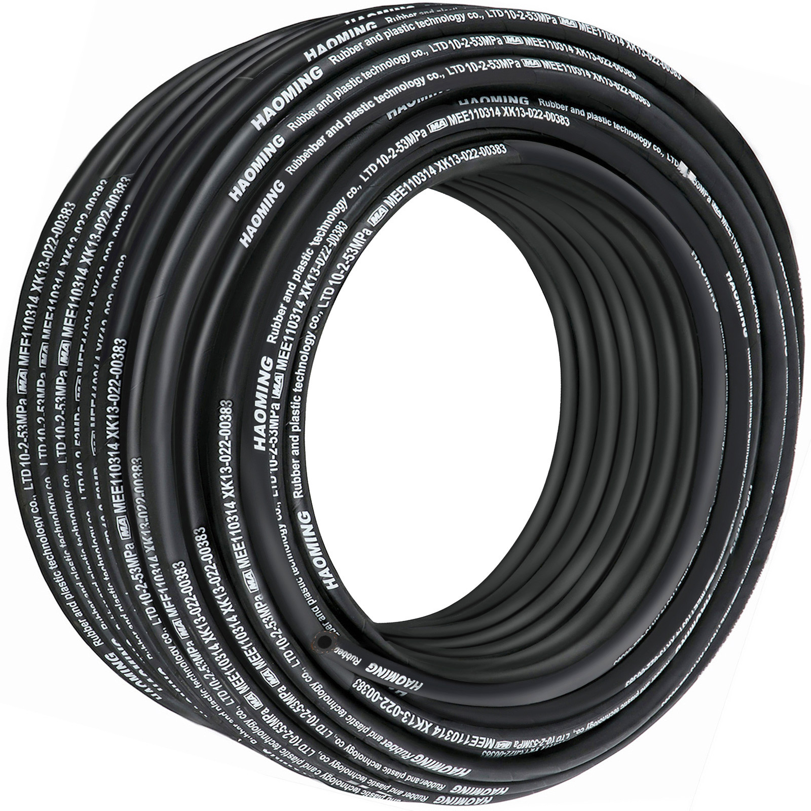 Hydraulic Hose 3/8" Hydraulic Oil Hoses 328 Feet Maximum Pressure 5000 PSI