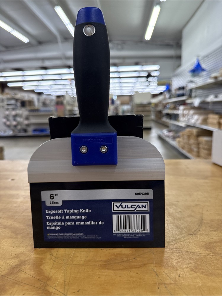 Vulcan Ergosoft Taping Knife 6"