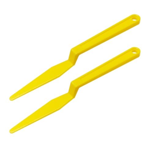 Car Window Tint Squeegee Tool, Plastic Long Handle Shank Corner Squeegee, 2PCS