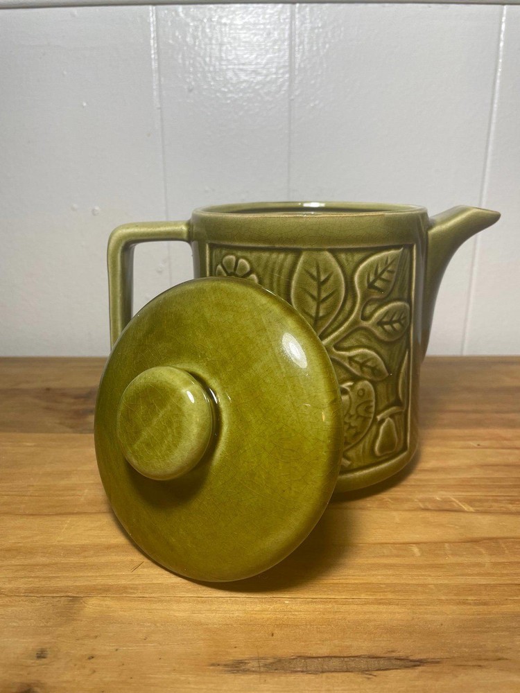 Dark Green Teapot