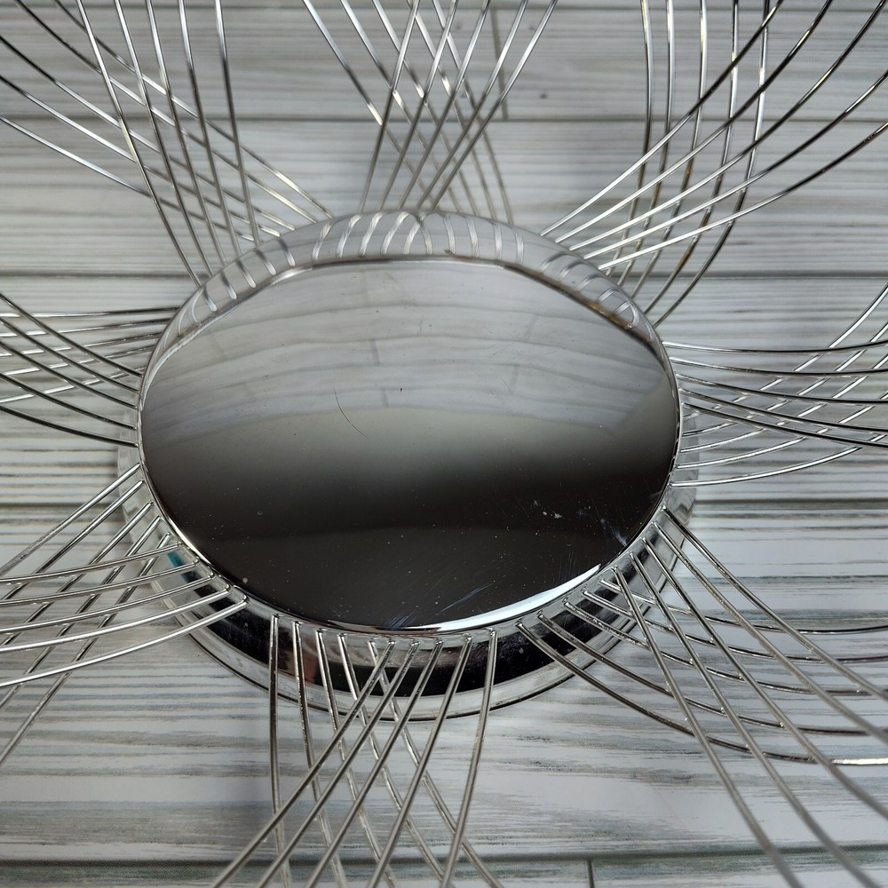 Vintage Silver Plated Bread Fruit Basket Beautiful Silver Plated Wire