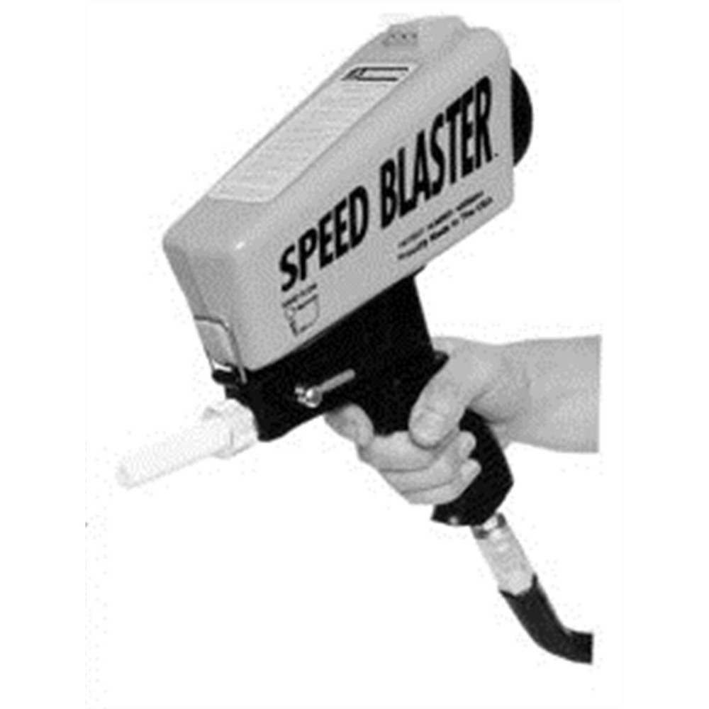 Speed Blaster Pneumatic Air Gravity Fed Adustable Flow Sand Blast Tool Gun