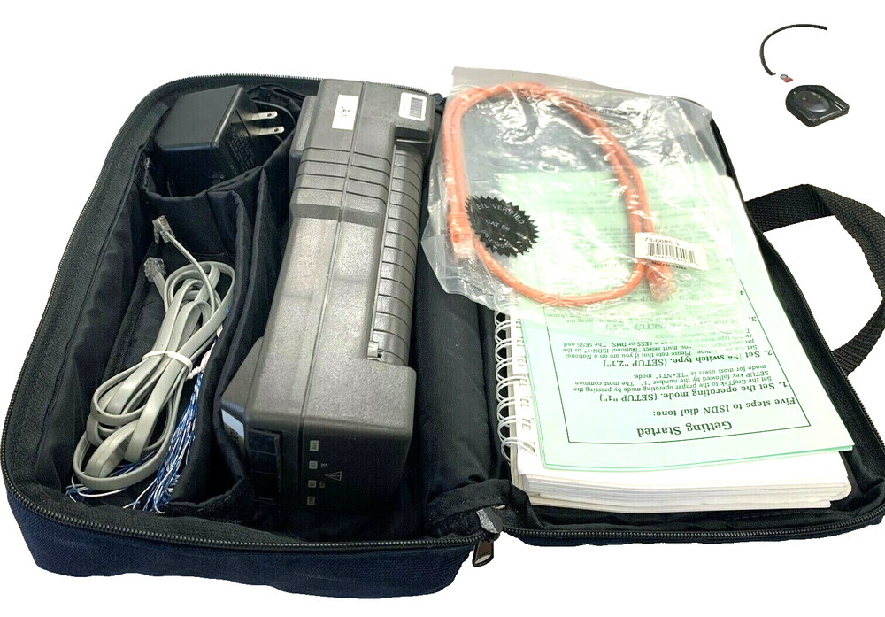 Tektronix CT100 CrafTEK Subscriber Loop Test Set w/case nice