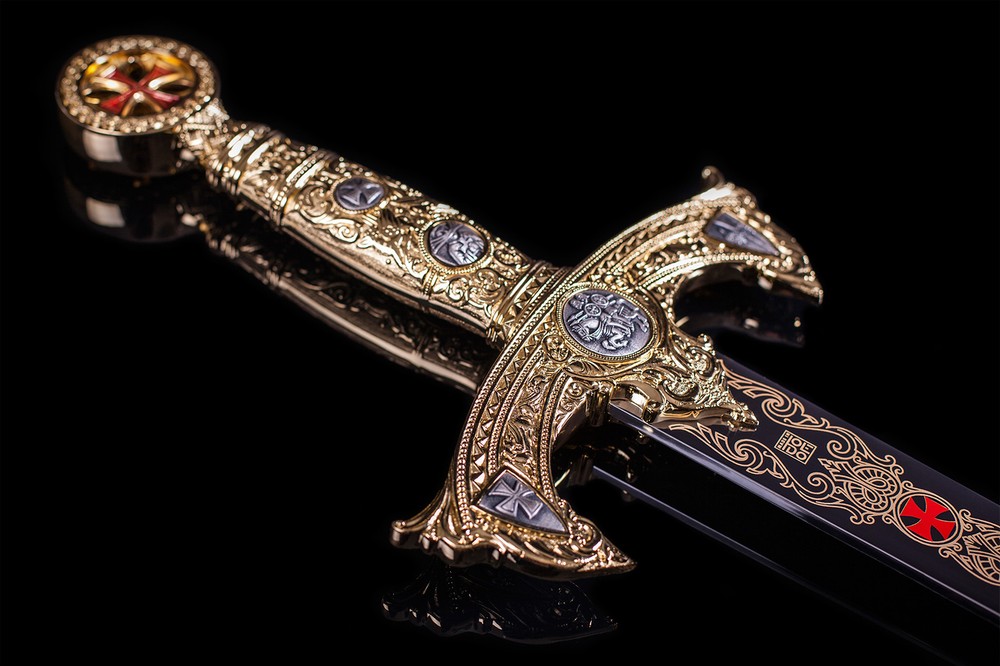Golden Templar Sword