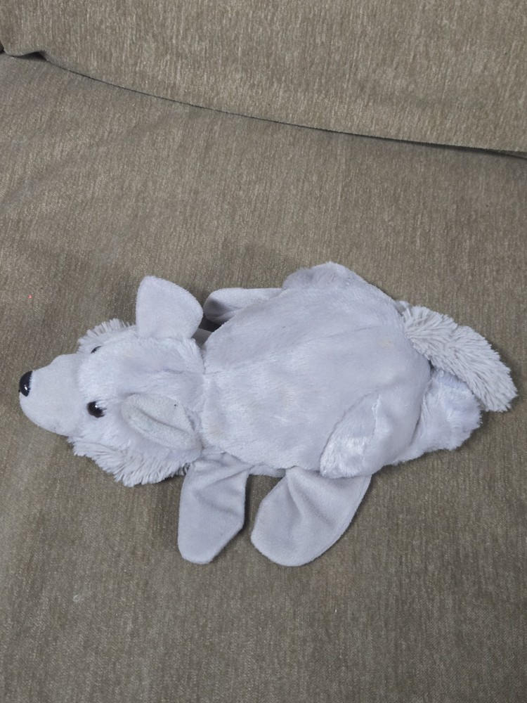 Dream Grey Wolf 10" Hand Puppet Plush