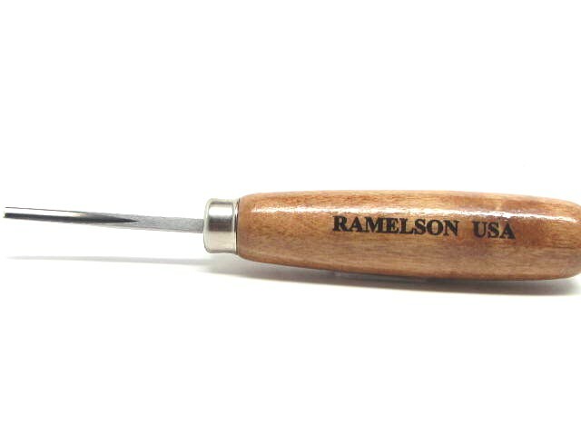Ramelson Veiner Line V Checkering Wood Carving Hand Chisel Tools 3pc Gunsmith