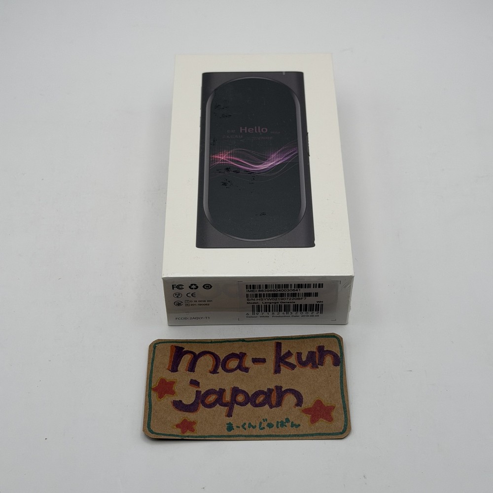 Langogo Genesis AI Translator Device New Unopened Box Model Genesis