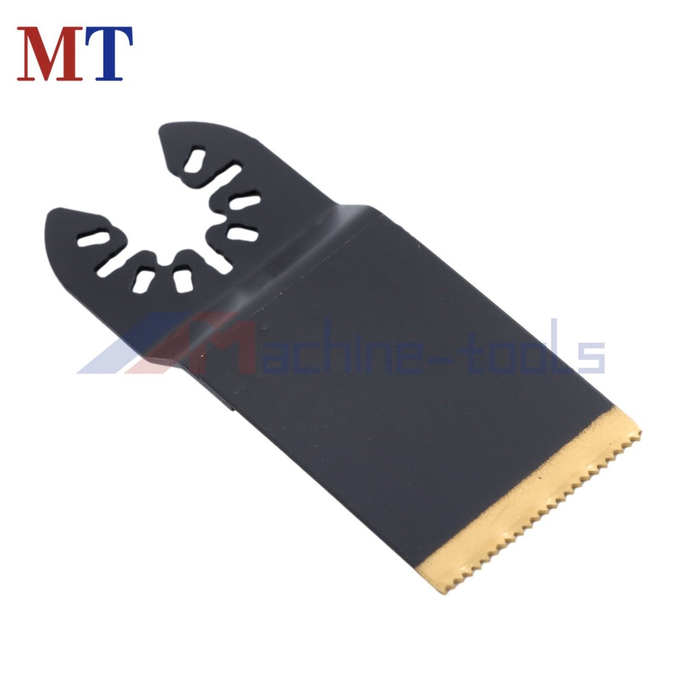 16 Pack Titanium Oscillating Saw Blades Kit Multi Tool Cutting Blades