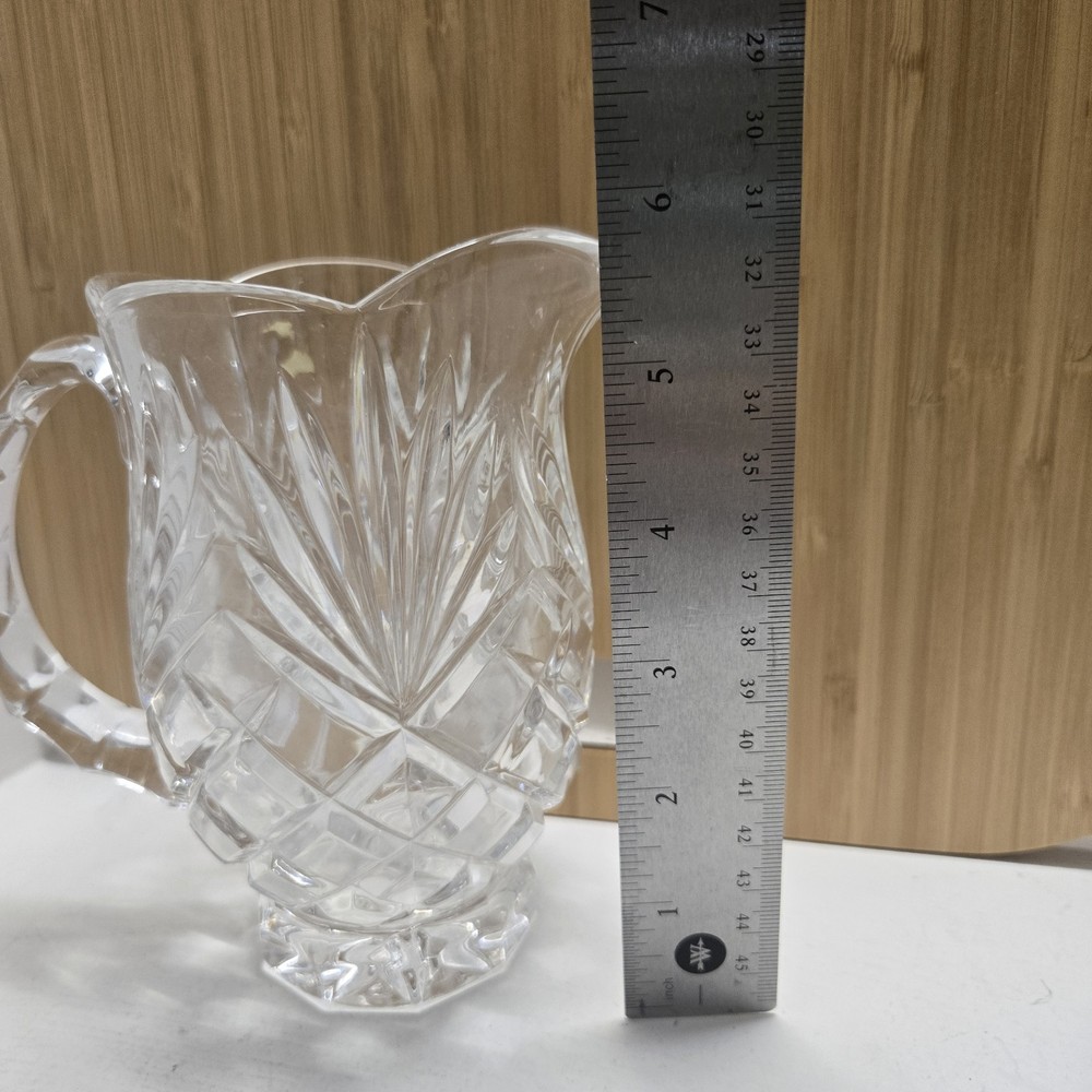 Hampton Hall by Noritake lead crystal 6" pitcher
