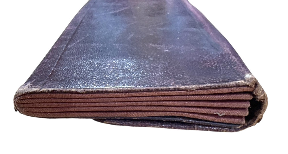 Vintage Leather Multi 5 Pouch Document Wallet