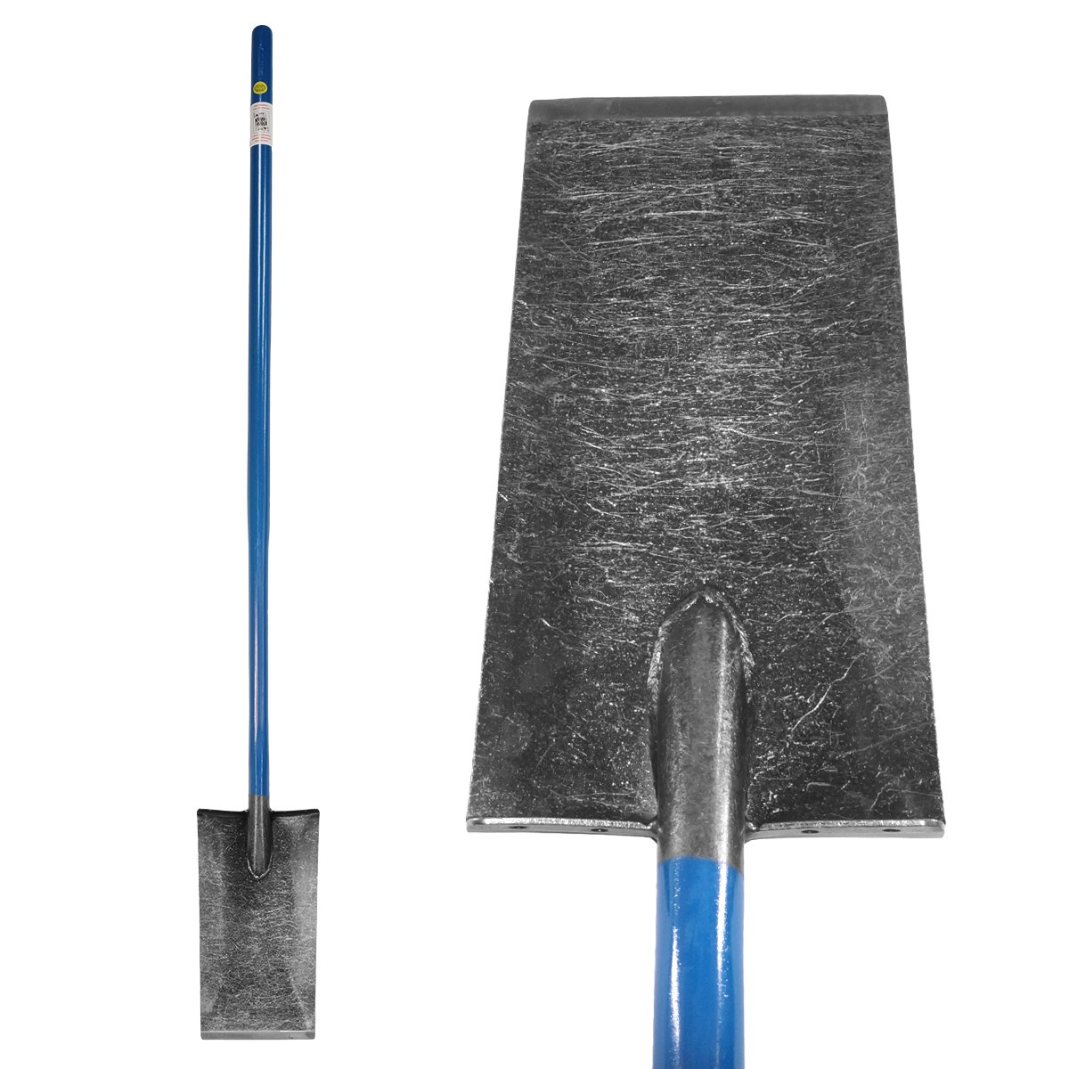 King of Spades 13" Blade Shovel w/ Long Handle – Heavy-Duty Digging Tool USA