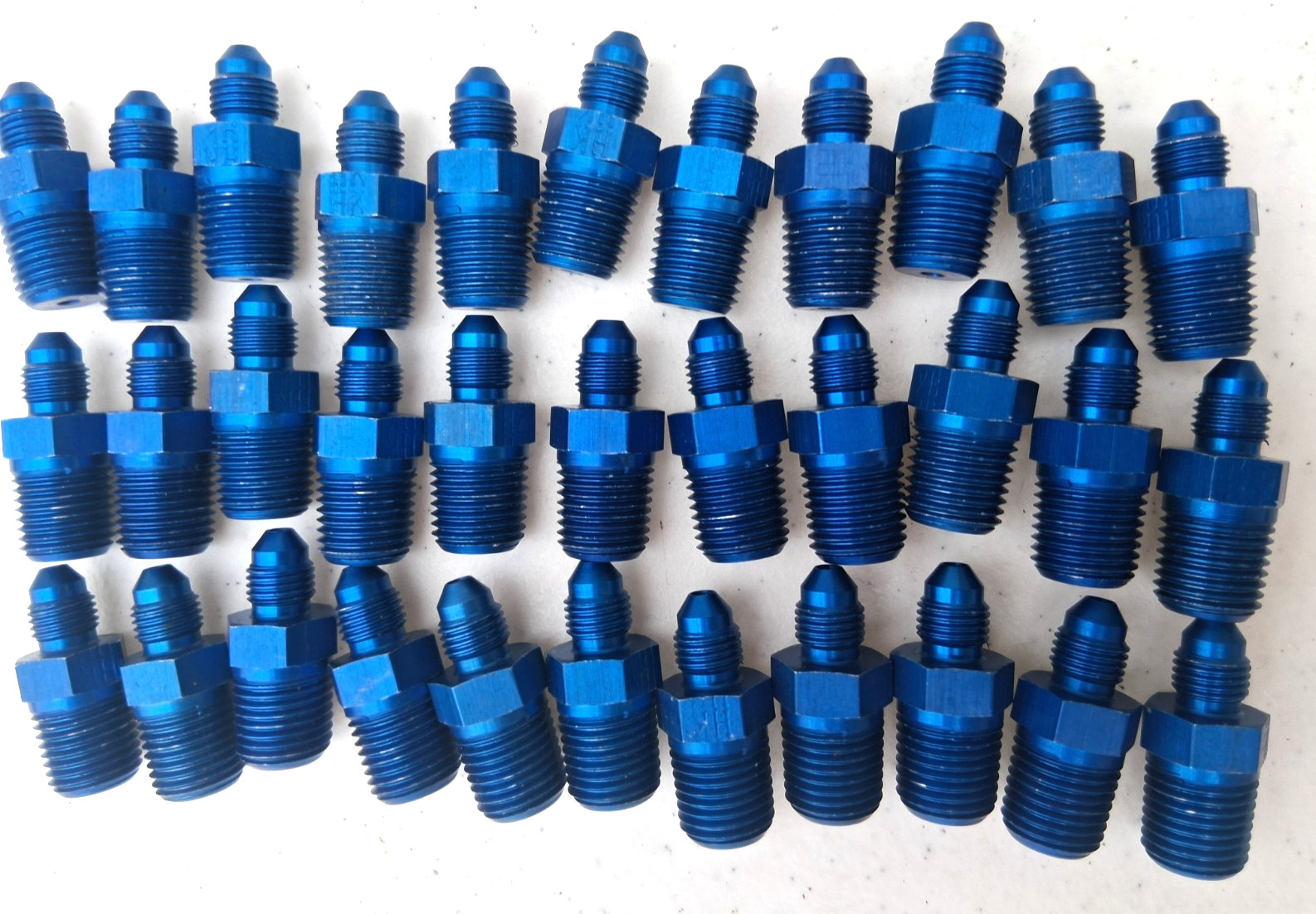 GOODRIDGE  STRAIGHT MALE FLARE TO PIPE  AN-3  X  1/4"  NPT   PT# AN 816-03-04D